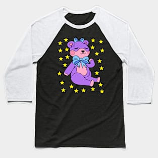 Good Night Bear Baseball T-Shirt